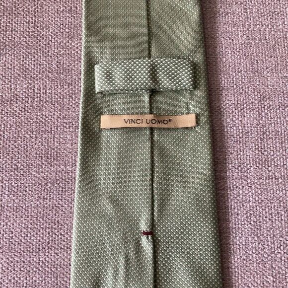 Vinci Uomo Handmade Silk Tie  - Picture 2 of 4